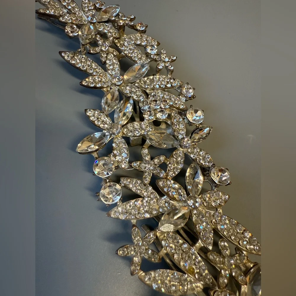 Wedding Rhinestones Crystals comb